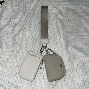 NWOT Lululemon Dual Pouch Wristlet